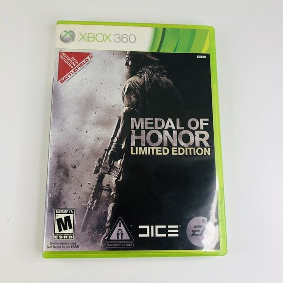 Medal Of Honor Limited Edition Xbox 360Tested - Picture 1 of 3